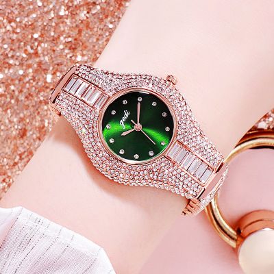 Baguette Cut Women’s Quartz Watch