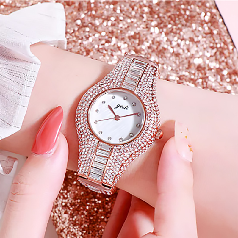 Baguette Cut Women’s Quartz Watch