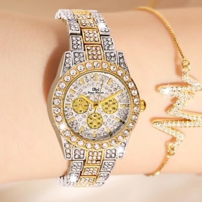 Full Iced Women’s Quartz Watch