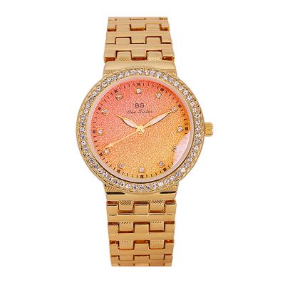 Iced Gradient Dial Women’s Watch