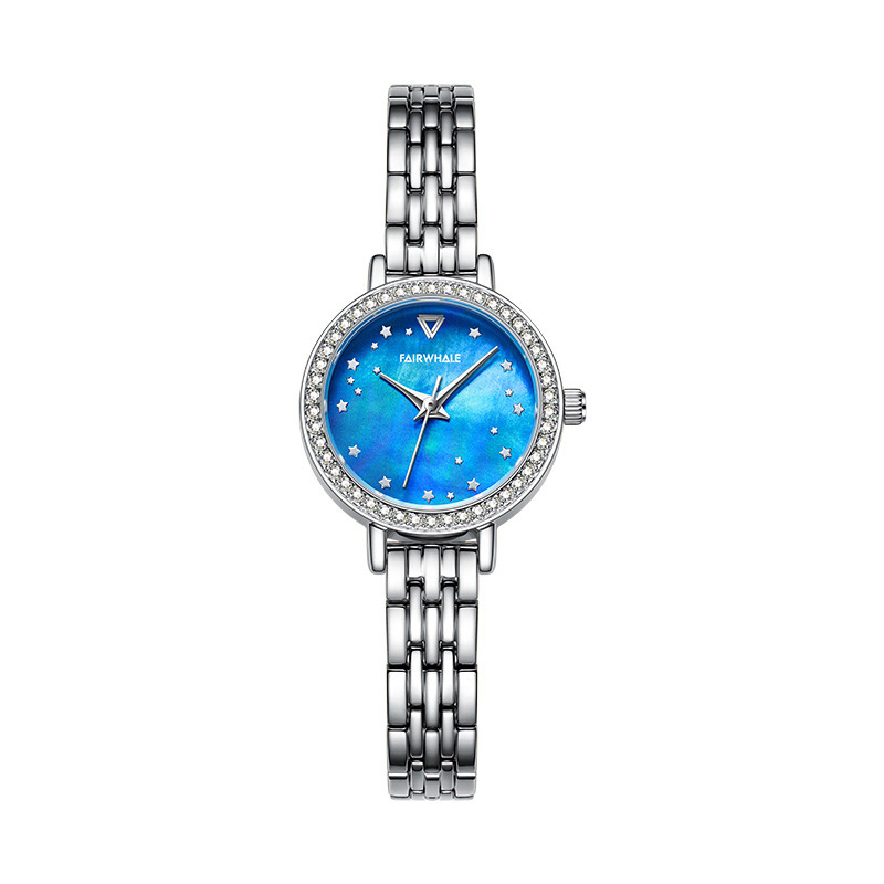 Iced Star Blue Dial Women’s Watch