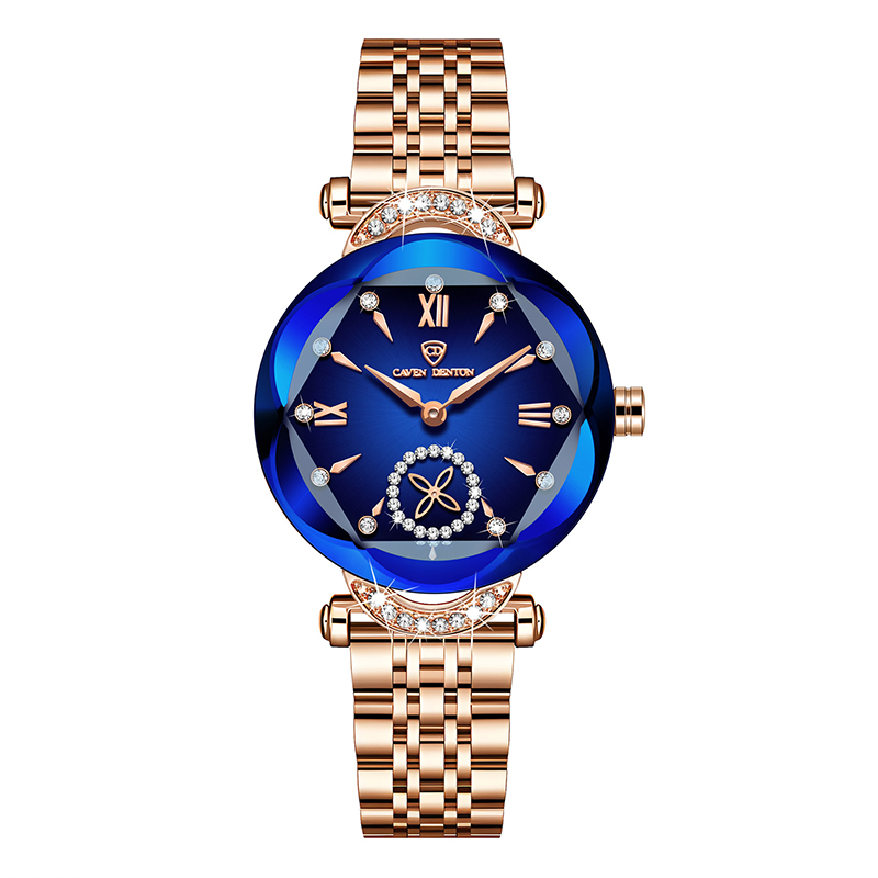 Four-leaf Clover Second Hand Women's Quartz Watch Four-leaf Clover Second Hand Women's Quartz Watch