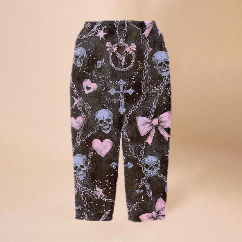 Skull Flannel Lounge Pants