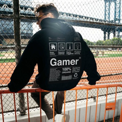 Gamer Print Hoodie