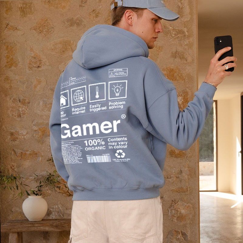 Gamer Print Hoodie