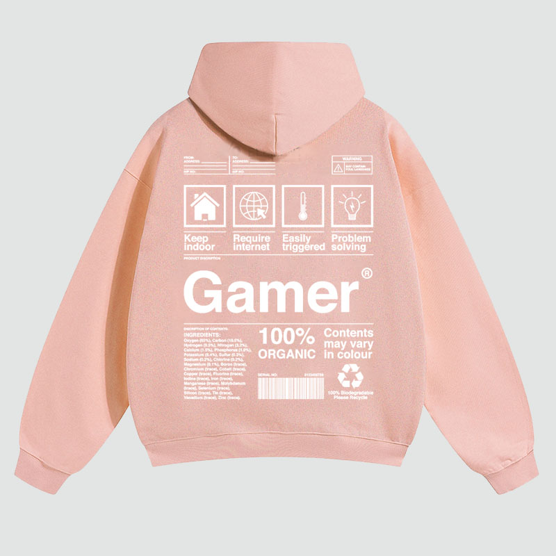 Gamer Print Hoodie