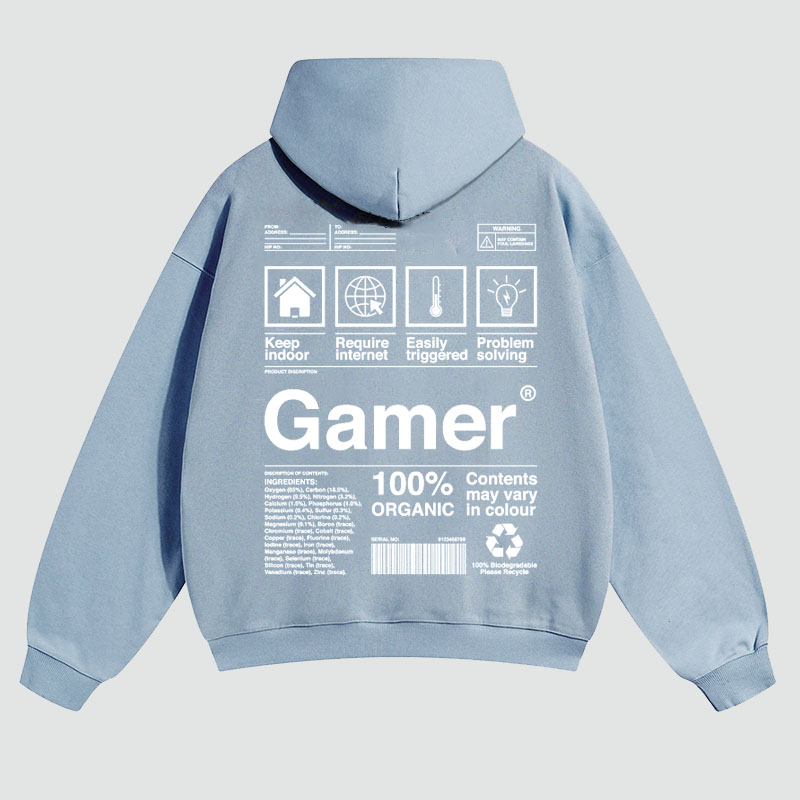 Gamer Print Hoodie