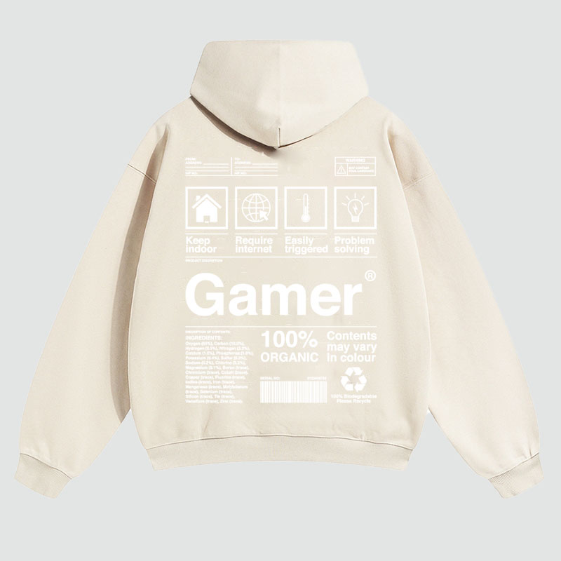 Gamer Print Hoodie