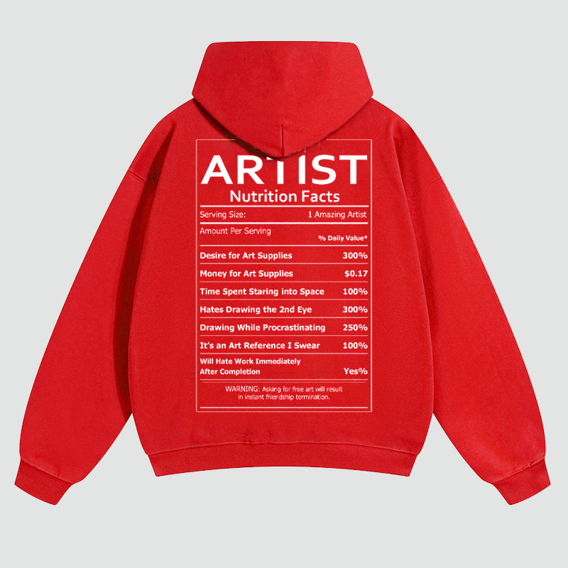 Artist Print Hoodie