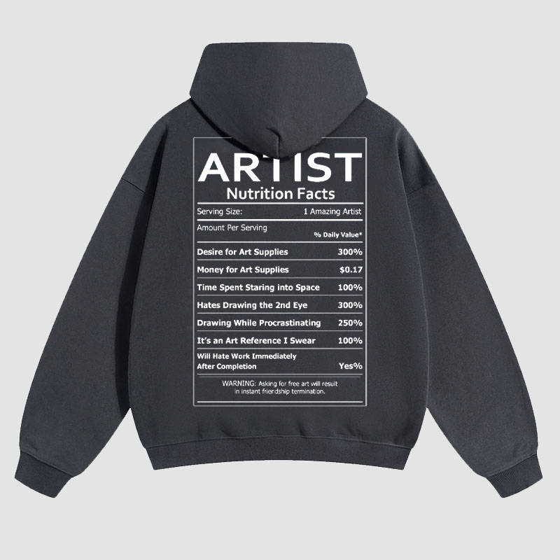 Artist Print Hoodie