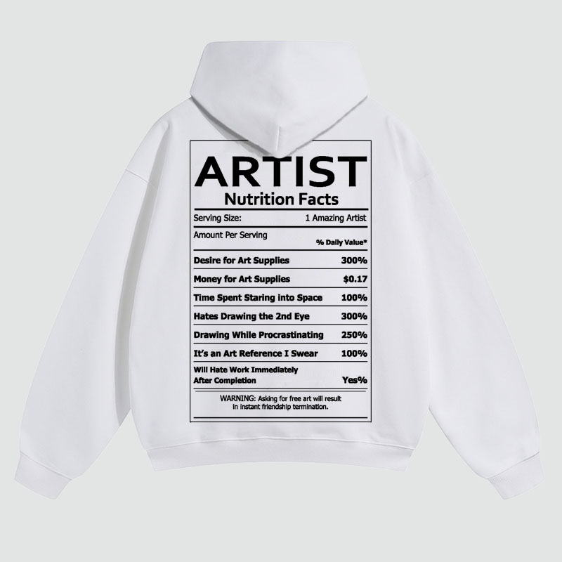 Artist Print Hoodie