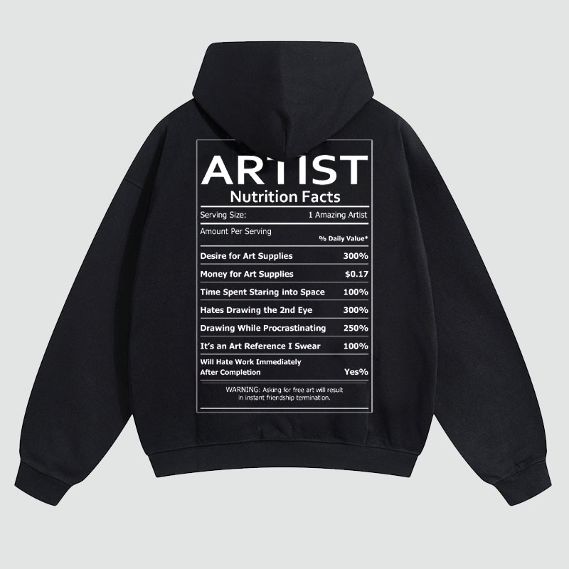 Artist Print Hoodie