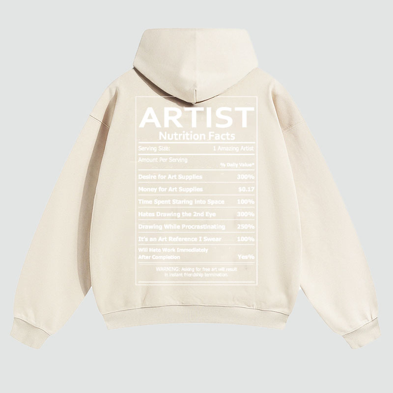 Artist Print Hoodie