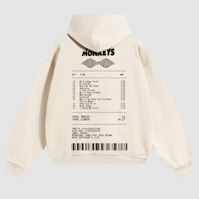 Arctic Monkeys Print Hoodie