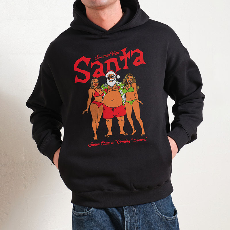 Summer With Santa Hoodie