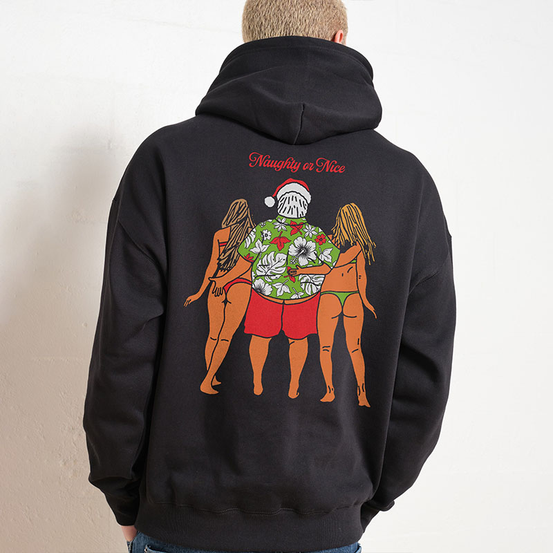 Summer With Santa Hoodie