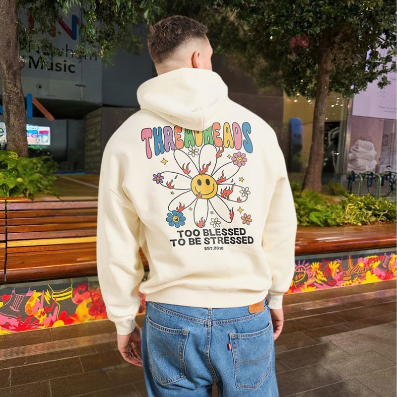 Too Blessed to be Stressed Hoodie