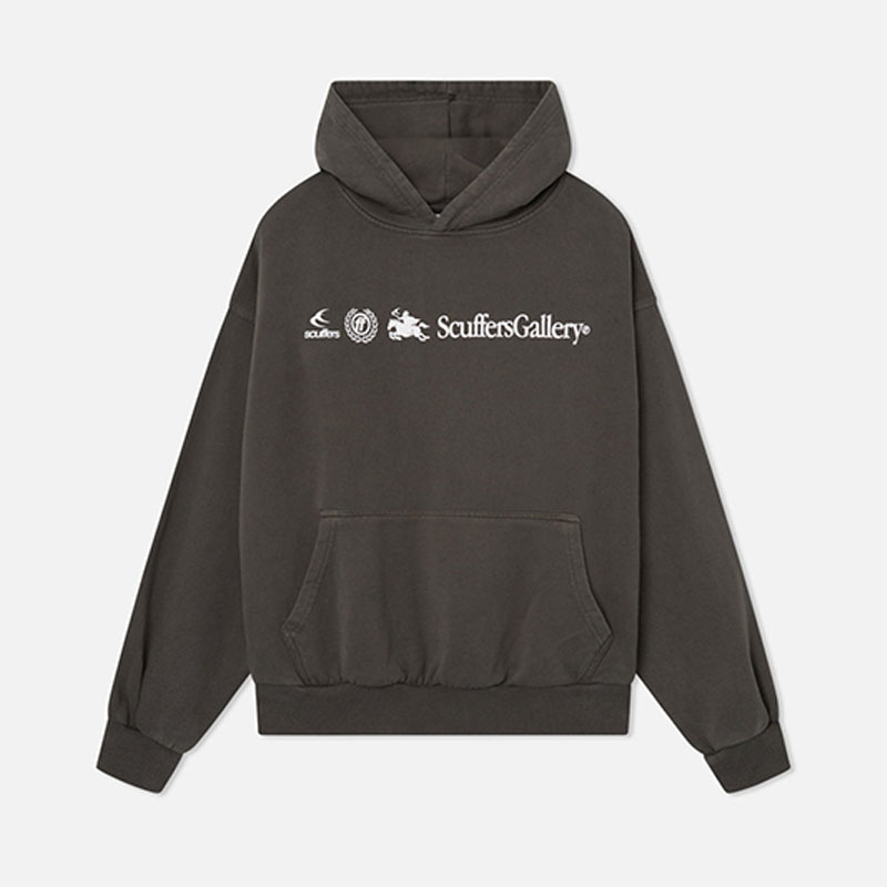 Emblem Red Hoodie