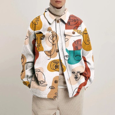 Art Graffiti Shirt Jacket