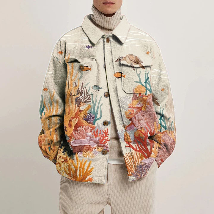 Underwater World Shirt Jacket