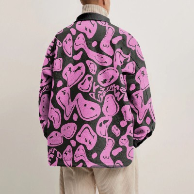 Alien Smiley Shirt Jacket