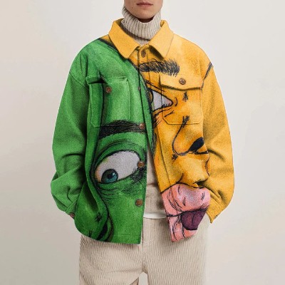 Abstract Art Painting Shirt Jacket