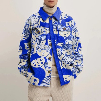 Art Portrait Shirt Jacket