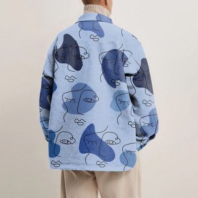 Art Portrait Shirt Jacket