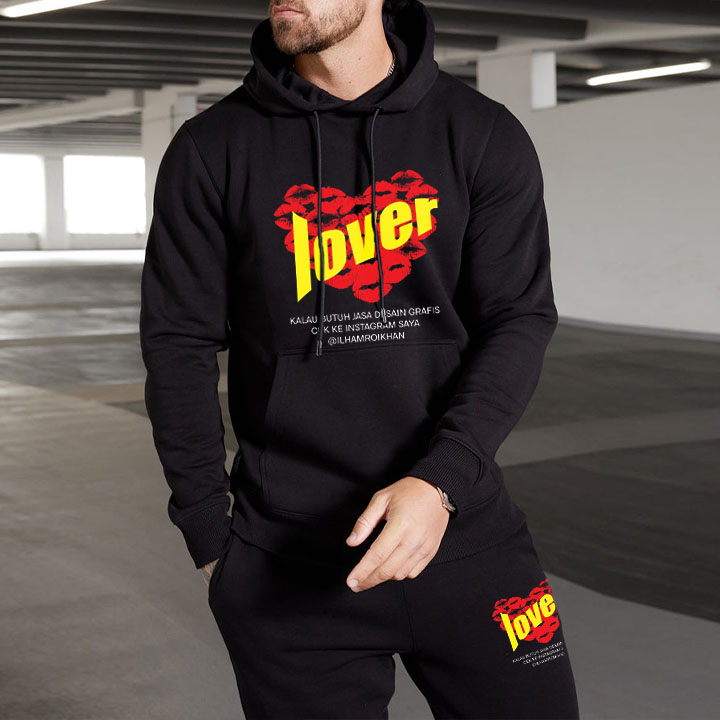 Lover Hoodie Sweat Suit