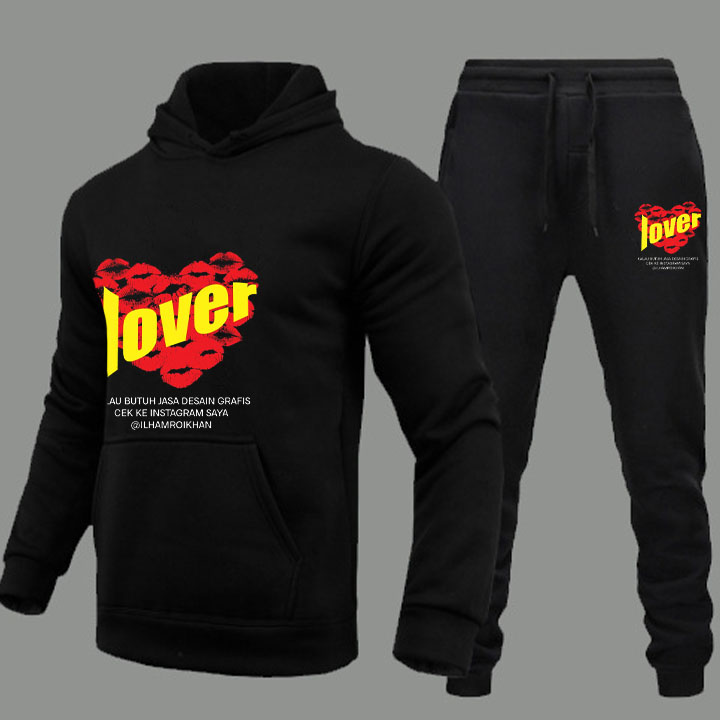 Lover Hoodie Sweat Suit