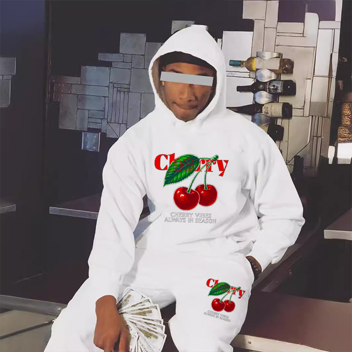 Cherry Hoodie Set