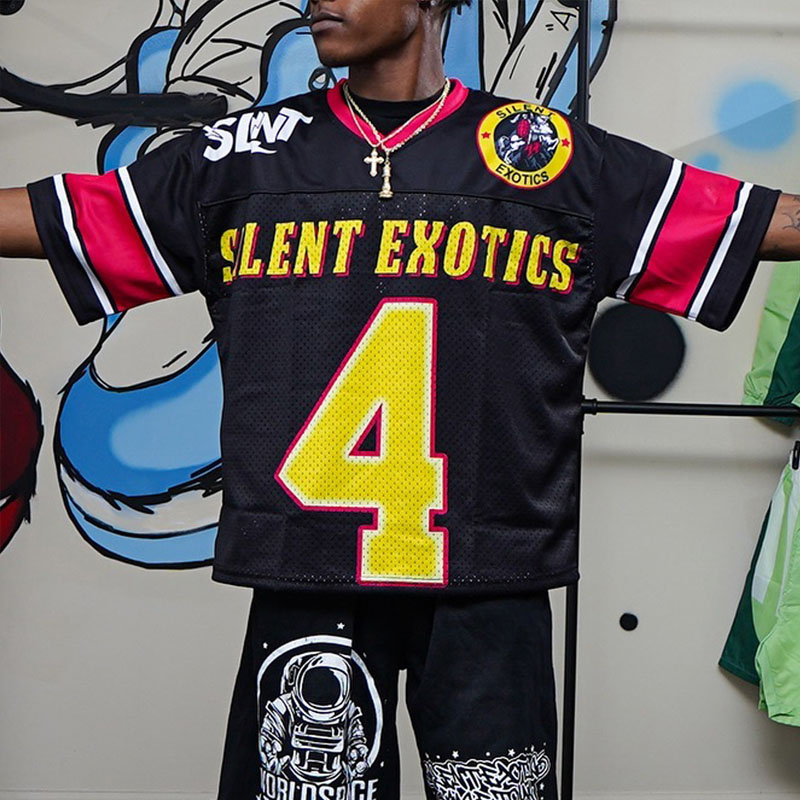 Hip Hop Graffiti Mesh Jersey