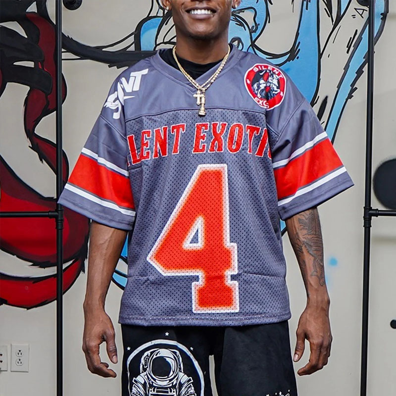 Hip Hop Graffiti Mesh Jersey