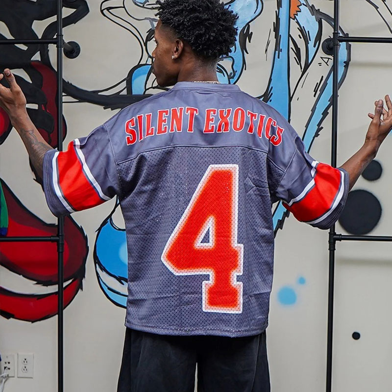 Hip Hop Graffiti Mesh Jersey