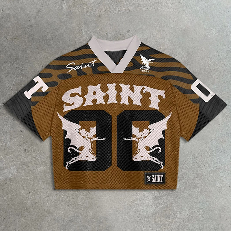 Hip Hop Graffiti Mesh Jersey