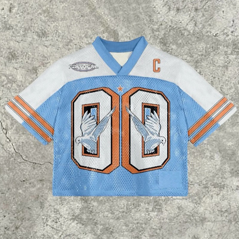 Hip Hop Graffiti Mesh Jersey