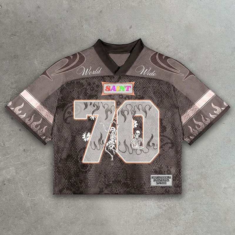 Hip Hop Graffiti Mesh Jersey