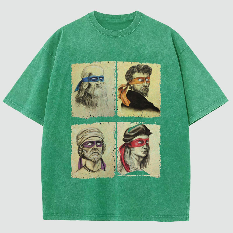 Fun sketch Unisex Fit Washed T-Shirt