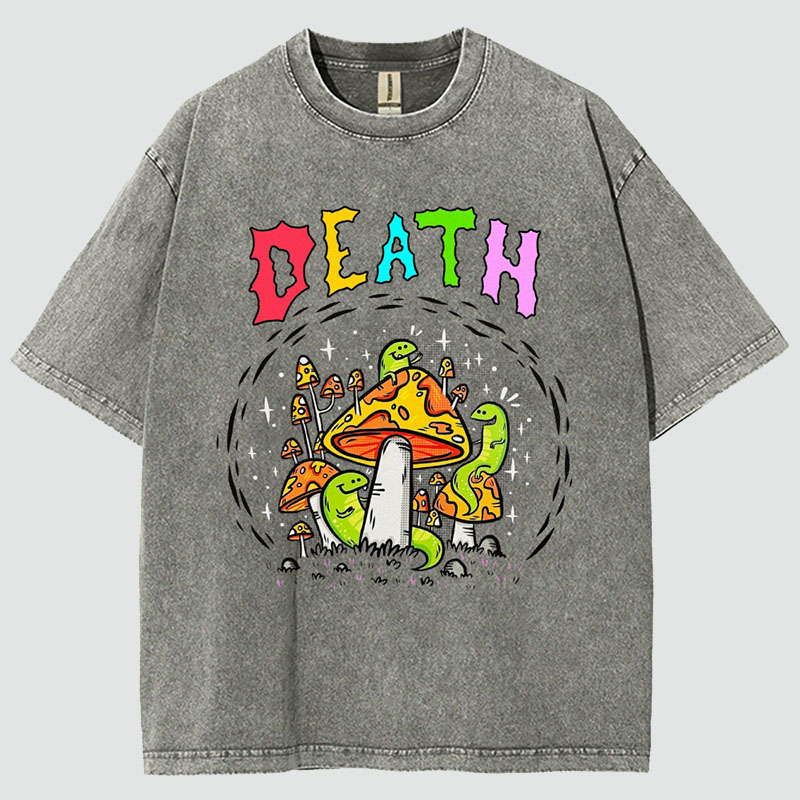 Death Unisex Fit Washed T-Shirt