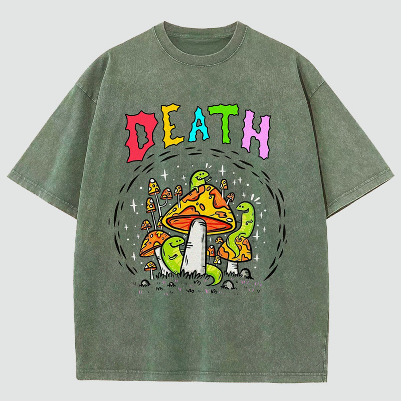 Death Unisex Fit Washed T-Shirt