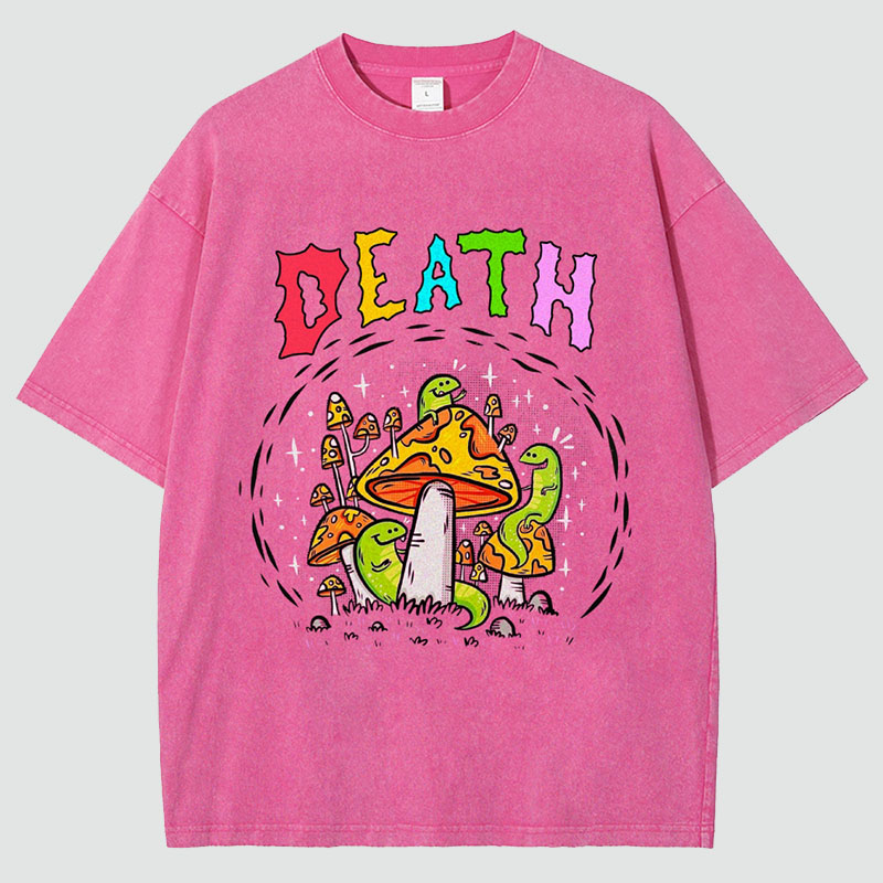 Death Unisex Fit Washed T-Shirt