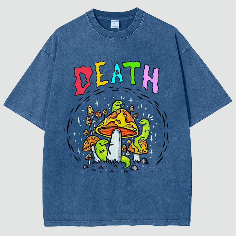 Death Unisex Fit Washed T-Shirt