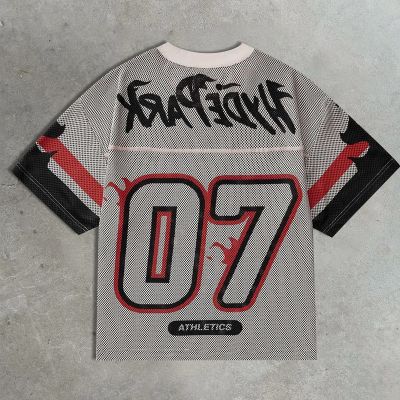 Flame Casual Street Mesh Jersey