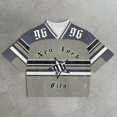 New York Casual Street Mesh Jersey