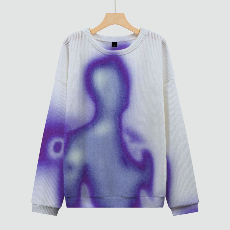 Thermal Imaging Printed Sweater