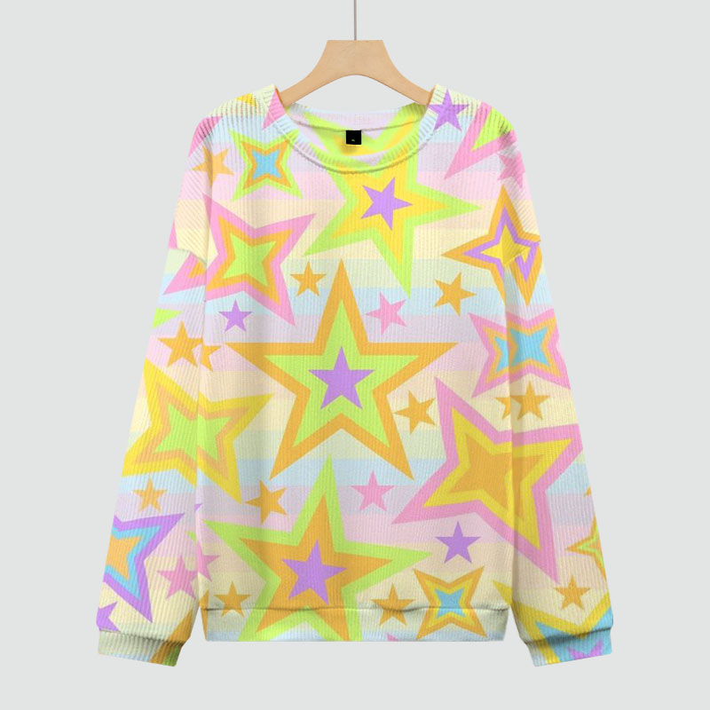 Star Print Sweater