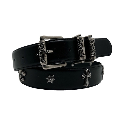 Y2K Metal Studded Holy Sword Vintage Belt