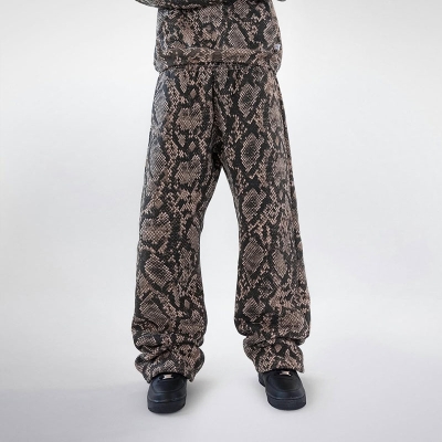 Hip Hop Snake Print Lounge Pants