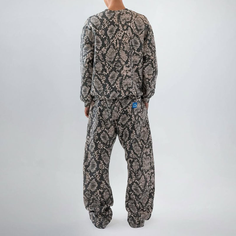 Hip Hop Snake Print Lounge Pants