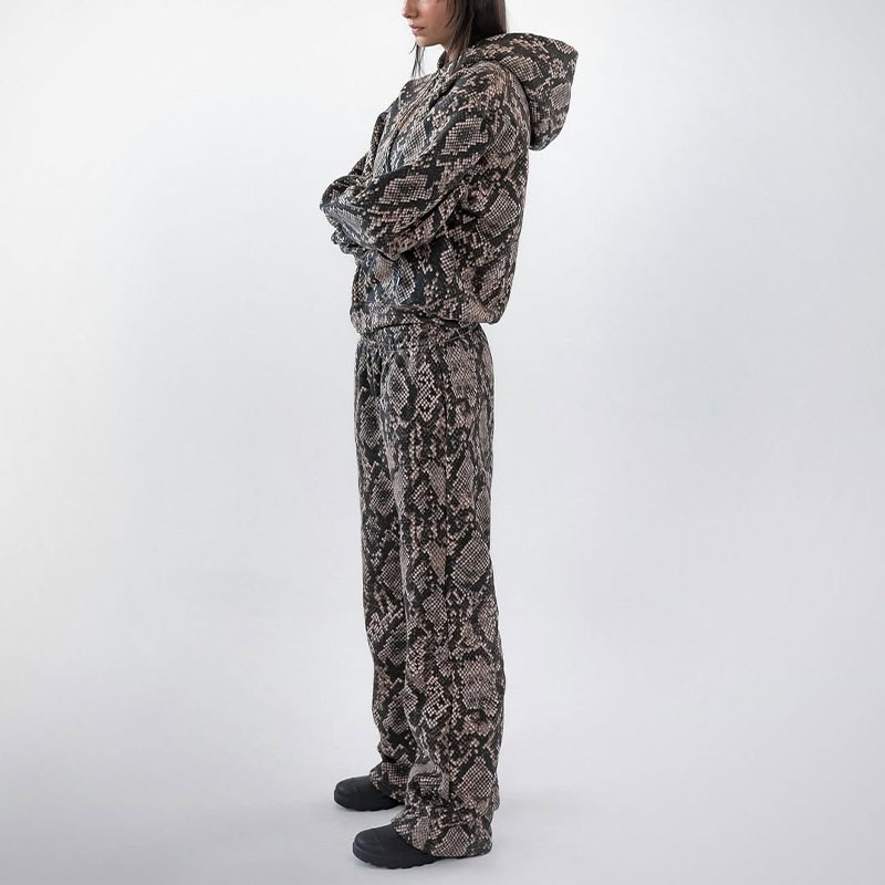 Hip Hop Snake Print Lounge Pants